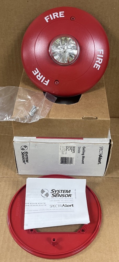 System Sensor SC2475 Ceiling Mount Strobe NOS