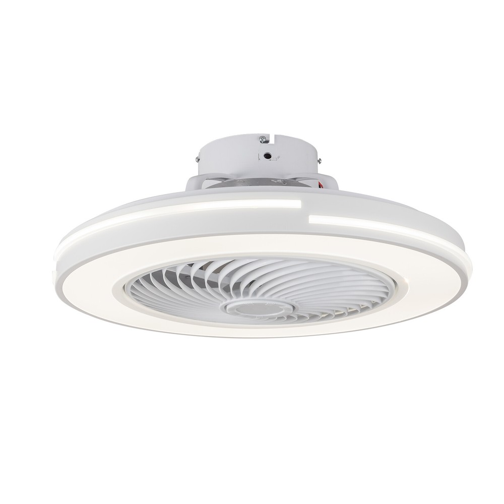 20" Modern Ceiling Fan with LED Light Chandelier Flush Mount Lamp Remote Control