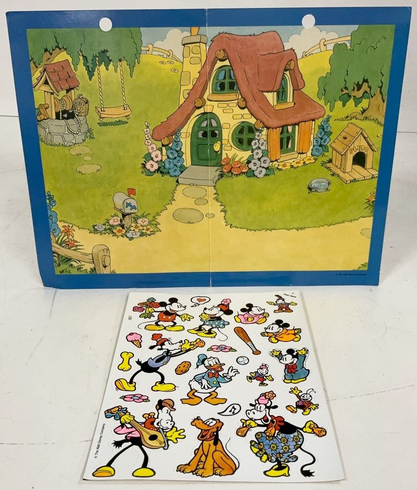Disney Colorforms Mickey Mouse Travel Pak