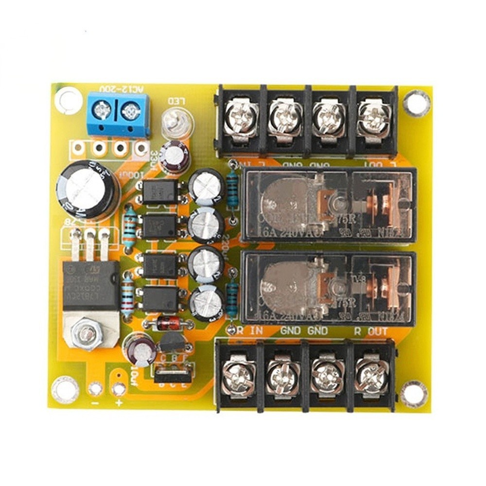 Speaker Protection Module 2 Channel 16A High Power with Delay Startup Feature