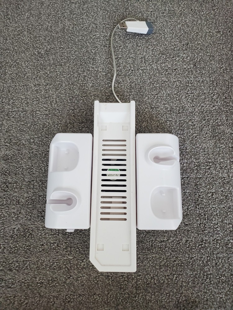 Nintendo Wii  Console Stand Support w/  FAN Tested! White