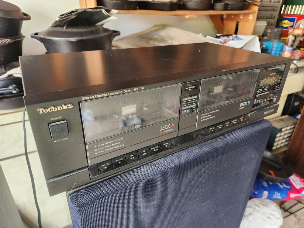 Technics RS-T16 Stereo Double Cassette Deck