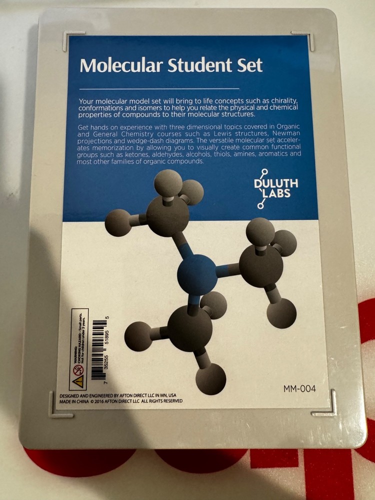 Duluth Labs Chemistru Molecular Student Set -mm-004