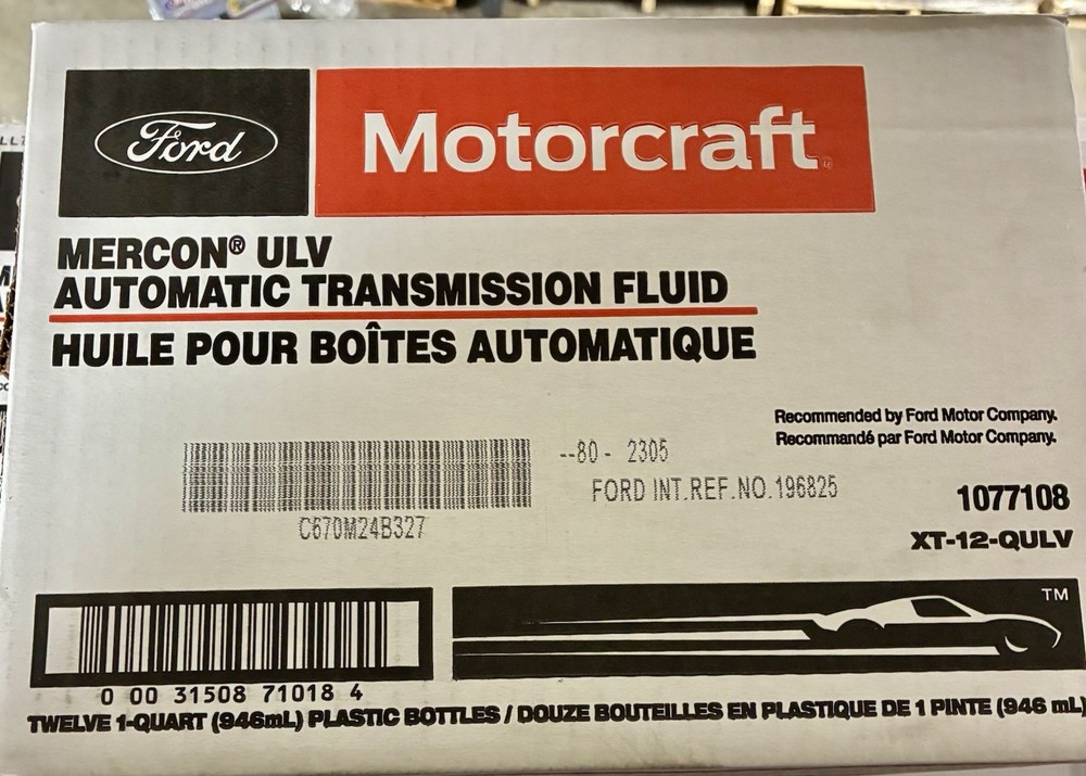 Ford Motorcraft Mercon ULV