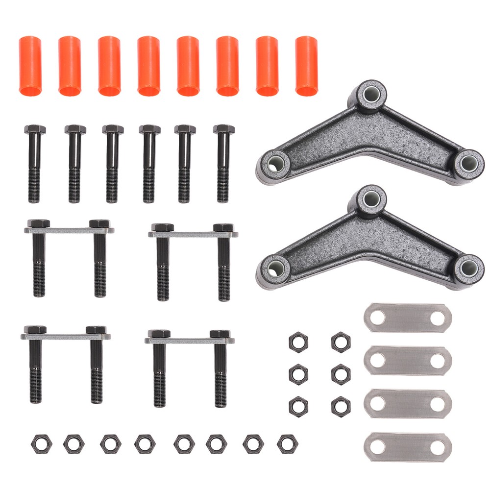 Heavy Duty Tandem Trailer Axle Suspension Shackle Kit For Double Eye Spring