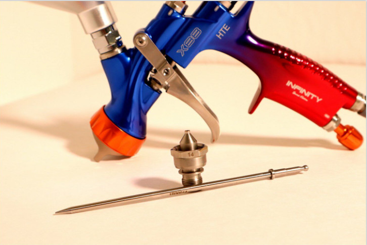 Atom X88 Infinity LVLP Auto Paint Spray Gun – 1.3/1.4mm Tips | Gravity Feed