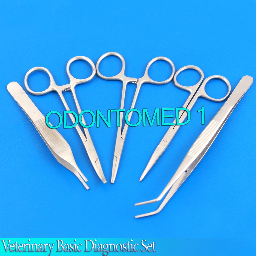 Veterinary Basic Diagnostic Kit Suture Surgery Dental Medical Nurse Student