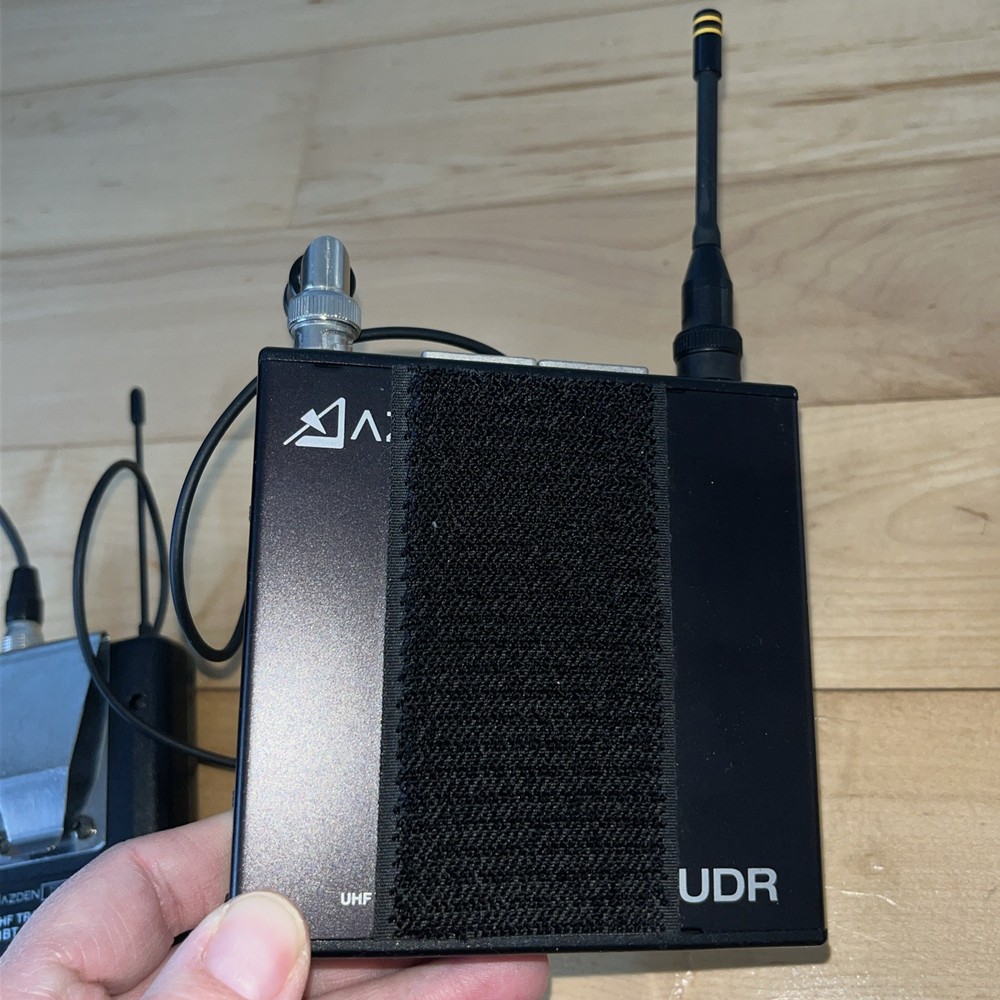 Azden 500UDR UHF True Diversity Receiver & 51BT Transmitter : Untested