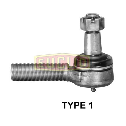 Euclid E-9879 Steering Tie Rod End Front Axle, Type 1
