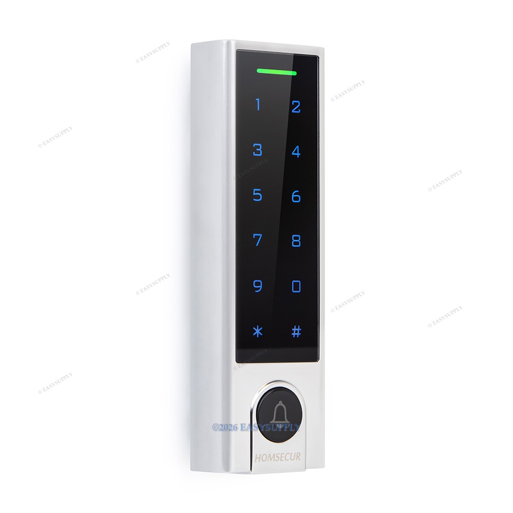 HOMSECUR Weatherproof WIFI RFID Access Control Set Lock APP Unlock