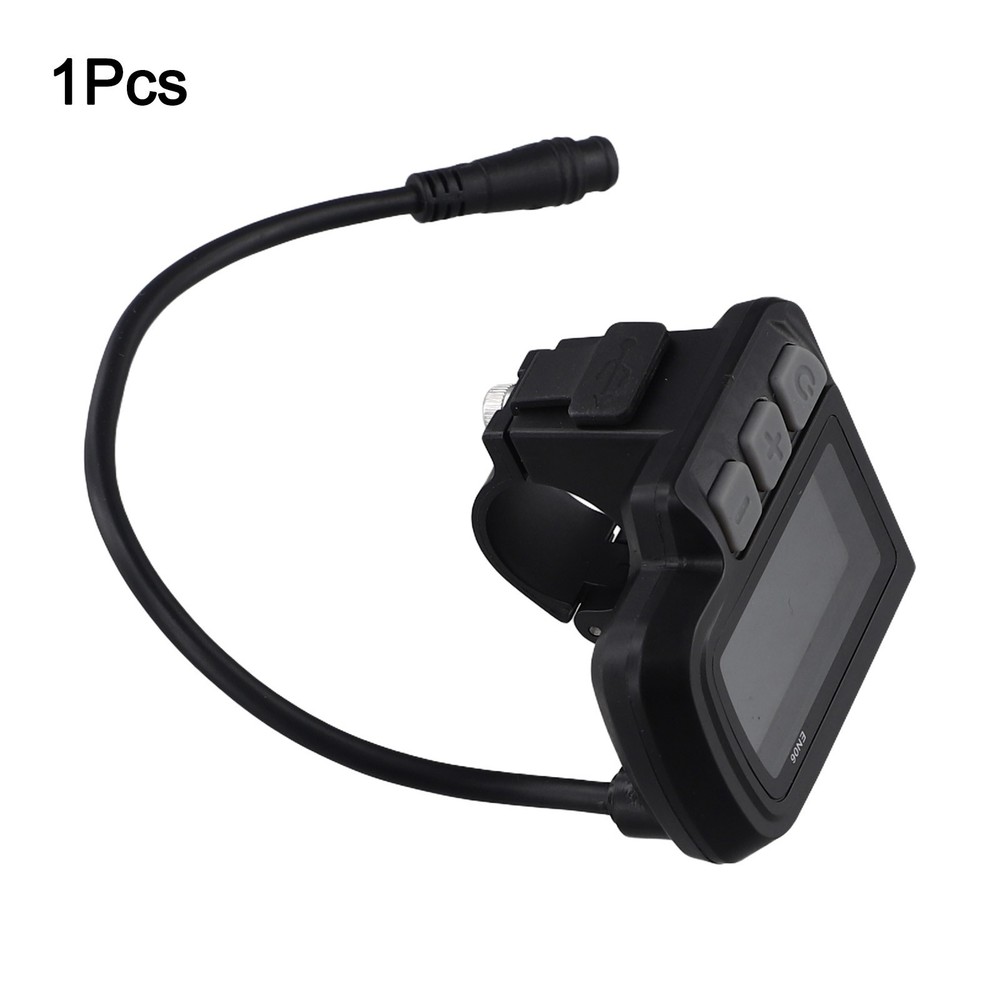 E Bike Handlebar Mounted LCD Display with Waterproof Design and Features
