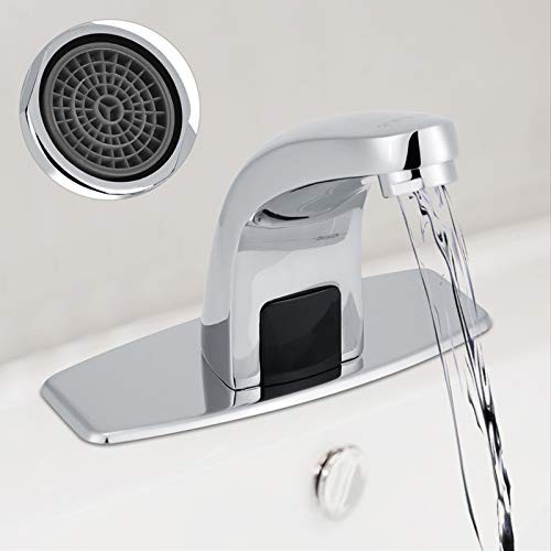 Touchless Bathroom Faucet - Automatic Sensor Motion Activated Hands-Free Tap, Mi
