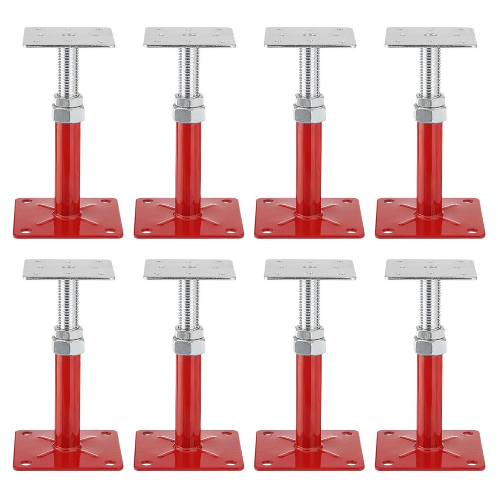 8 Pack House Jacks Adjustable 5''-8'' for Leveling Floor Jack Post Floor Jack