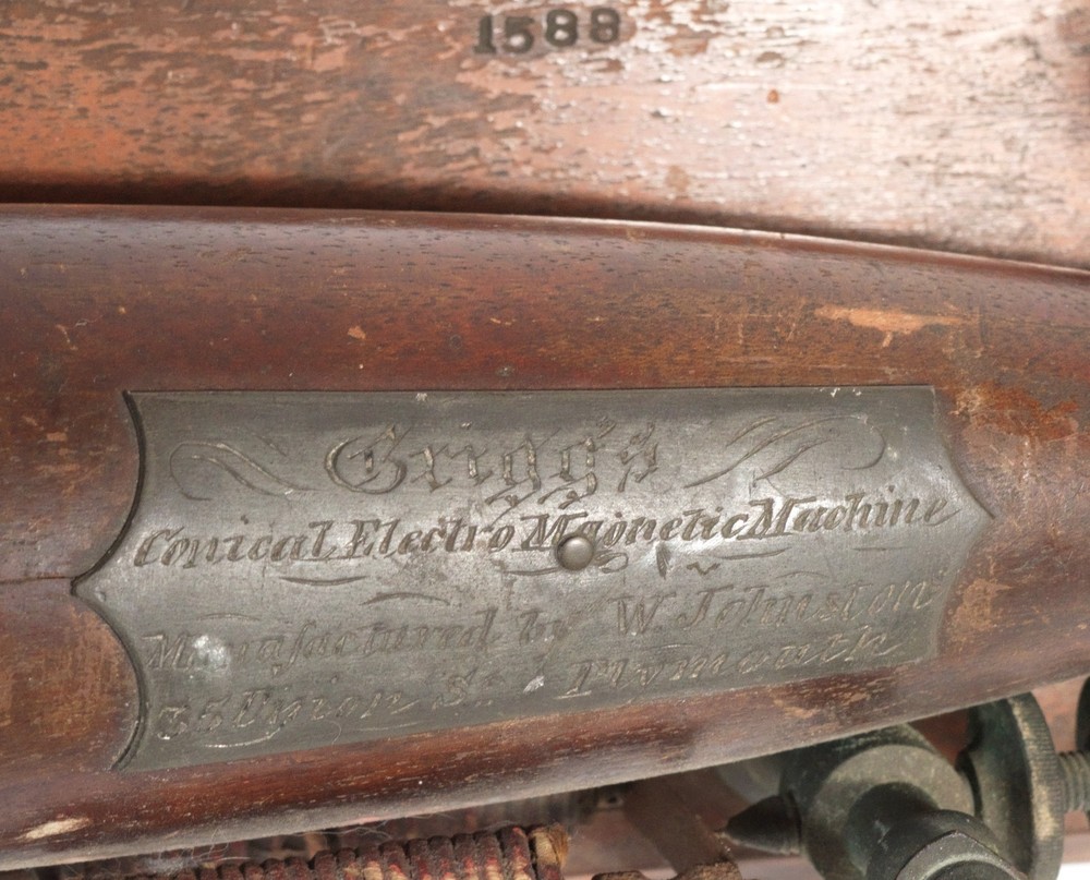 1873 Grigg's Conical Electro Magnetic Machine