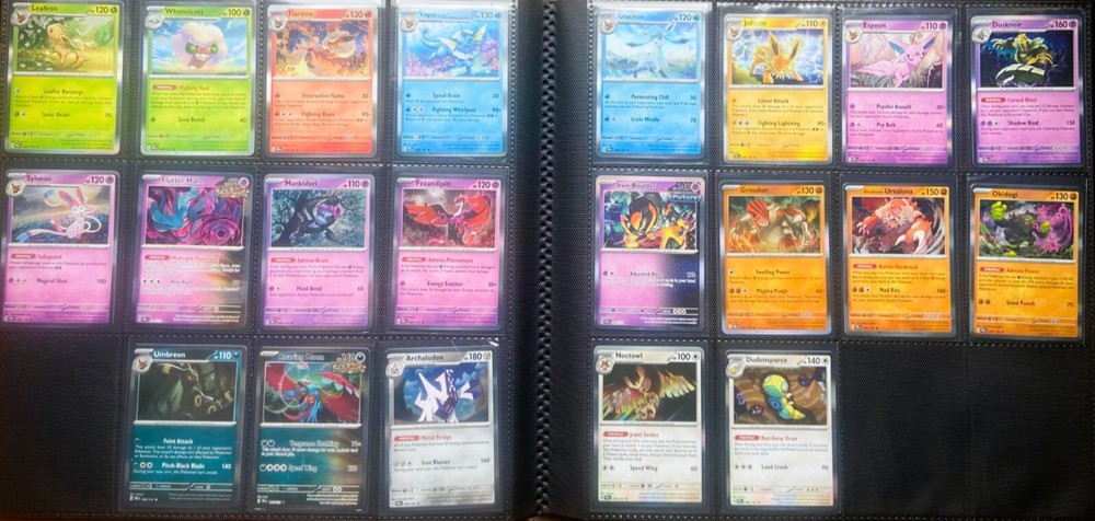 Prismatic Evolutions Complete Base Set - All C/U + Holo Rares + Reverse 100/131