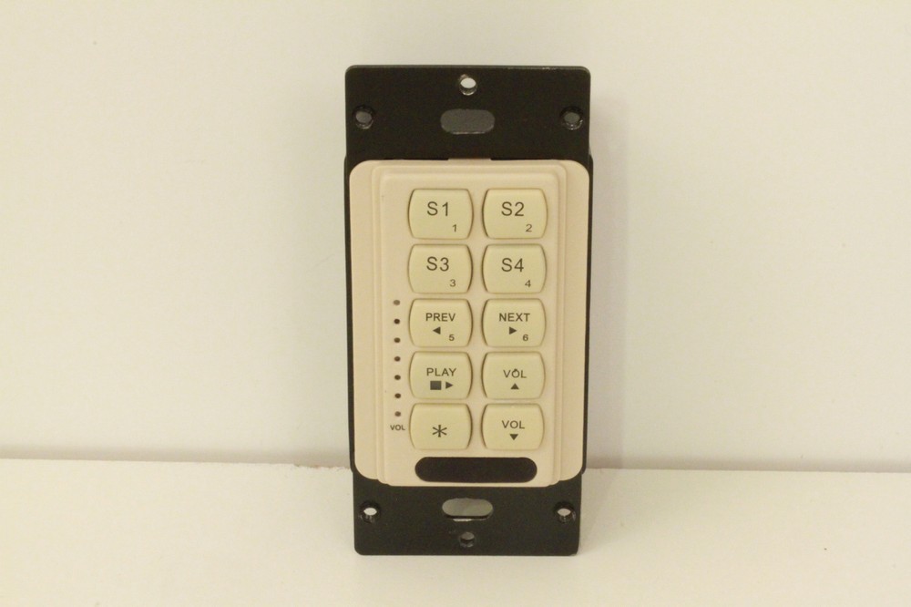 NetStreams KeyLinx KL201 10 Button Keypad (Almond)