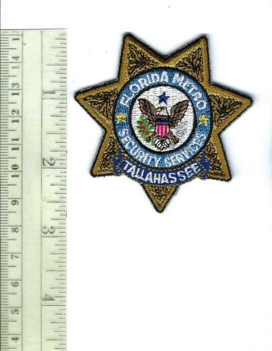 FL Florida Metro Security Services Tallahassee patch - NEW!