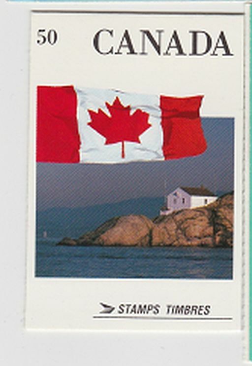 Canada, 1990 Booklet 123 Multicolored Flag