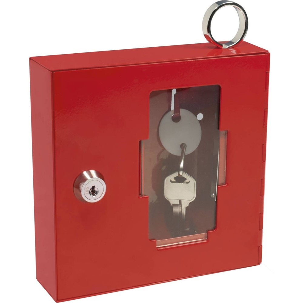 Barska Breakable Emergency Key Box with Attached Hammer A Style