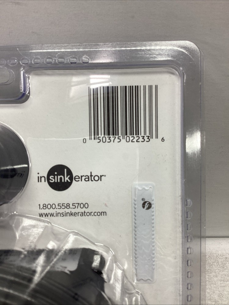 InSinkErator STS-OOSN SinkTop Satin Nickel Button Dual Outlet Switch