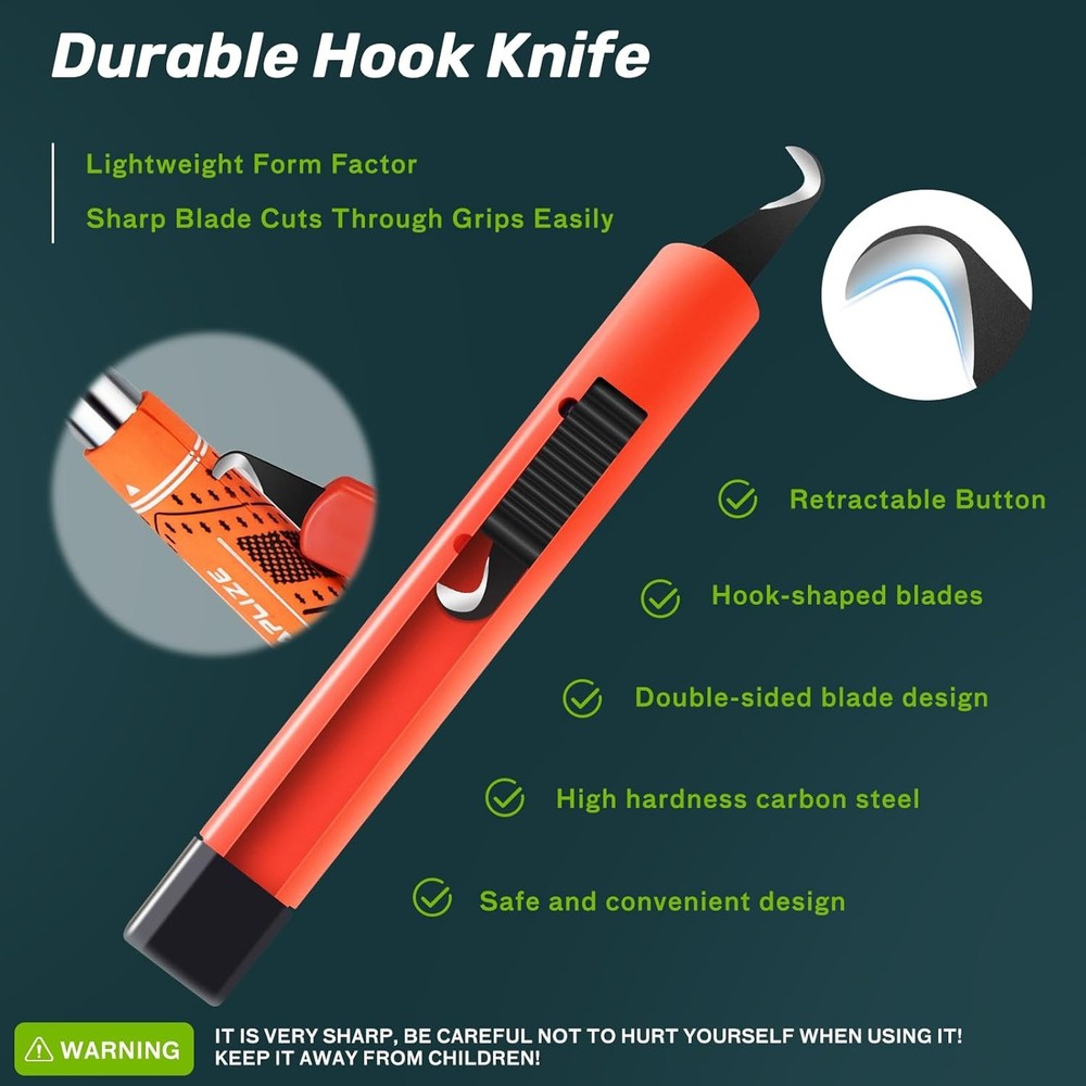 Advanced Golf Grip Kit Includes Pro/Standard Hook Blade 5Oz/7.4Oz Grip Solvent