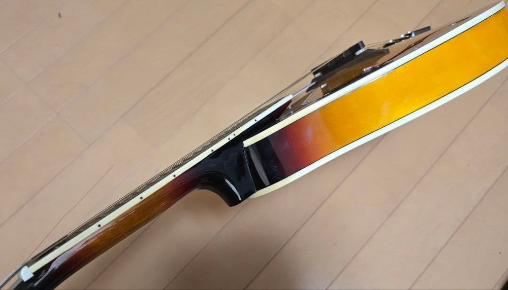 Sunburst 8 string mandolin body