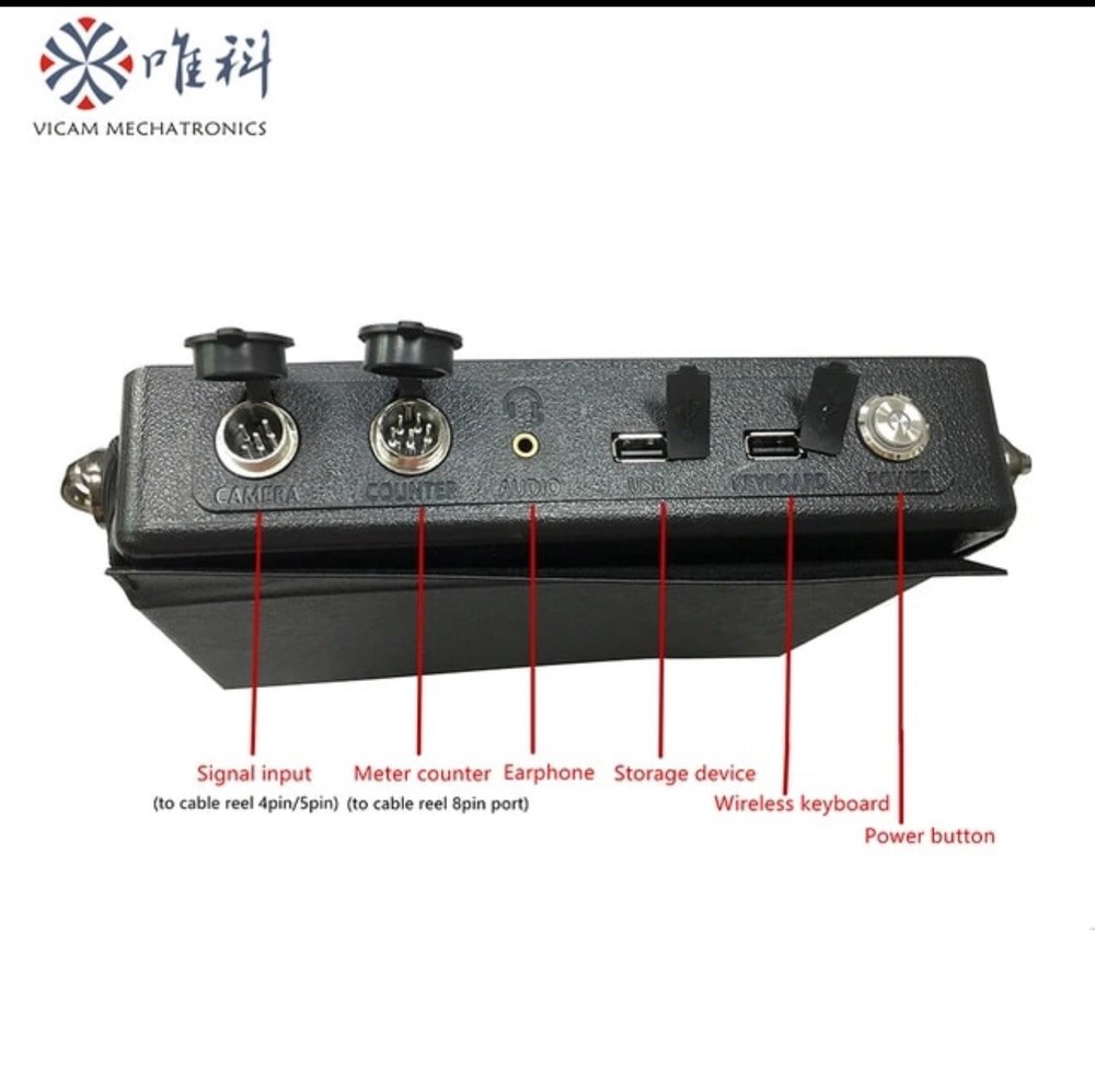 Vicam Spare Part 8"Waterproof HD DVR control box For Pipe Inspection System