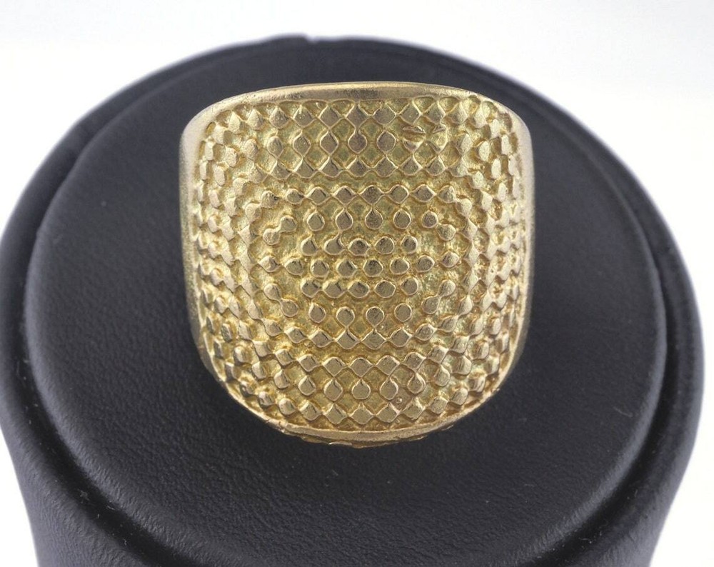 Adjustable Ring Raw brass (18.5mm 8.5US inner size) 2744