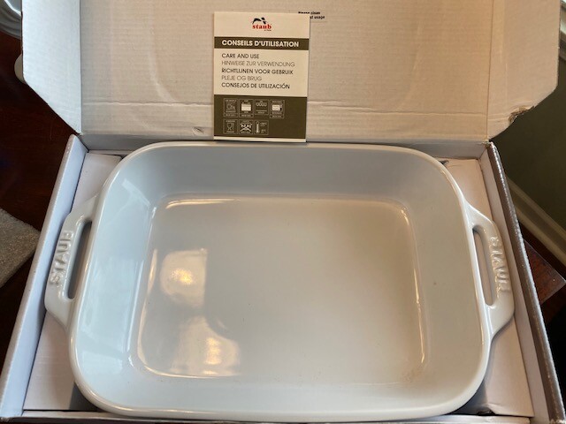 Staub Ceramics 2pc Rectangular Baking Dish Set