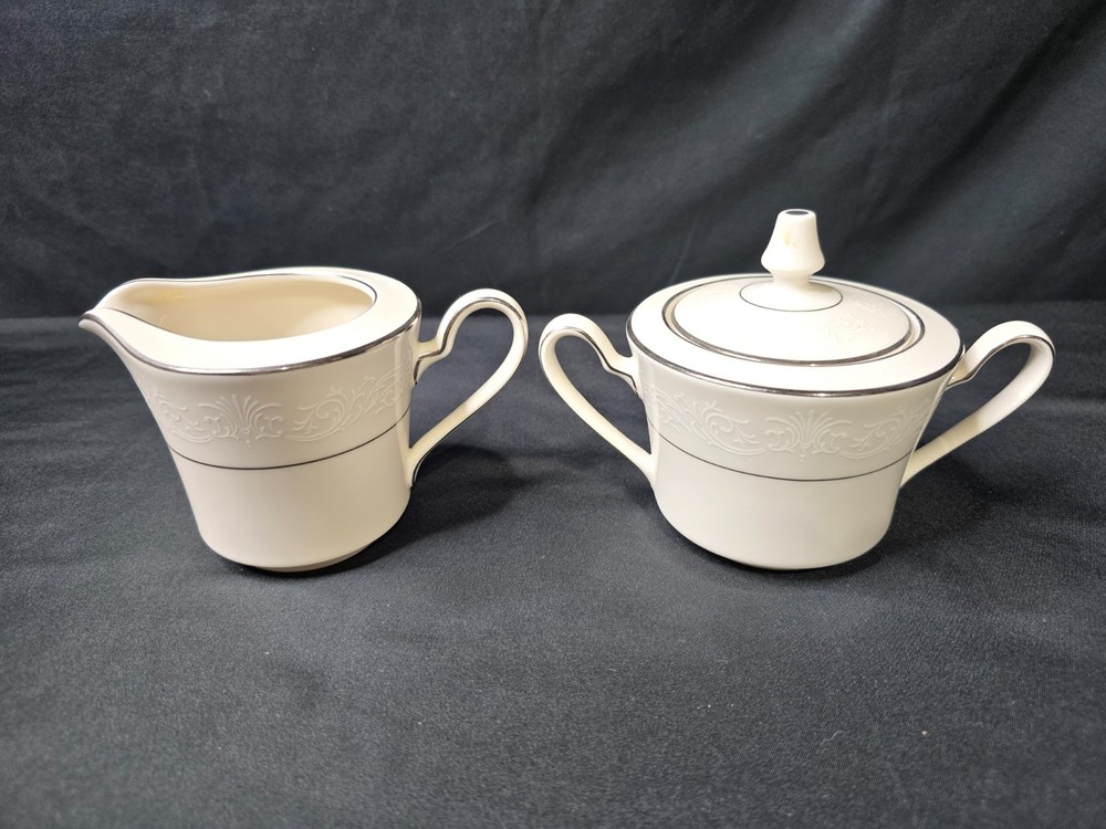 Noritake Marseille Creamer & Sugar Set
