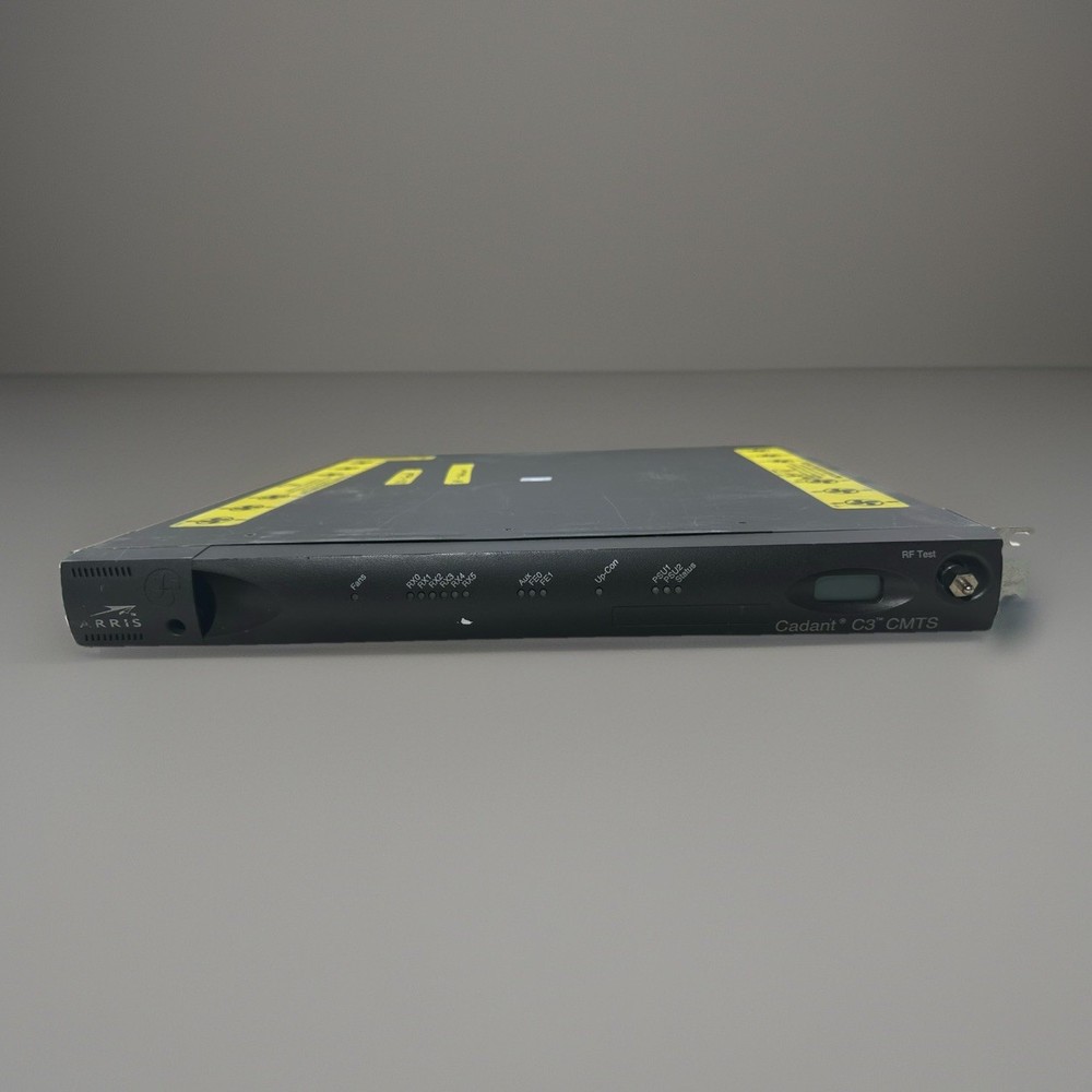 Arris Cadant C3 CMTS (1x6) Cable Modem Termination System DOCSIS 2.0 Headend