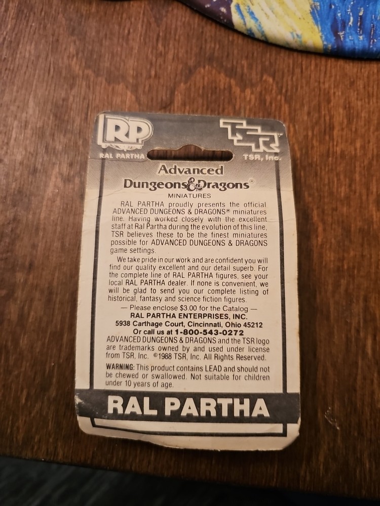 Packaged Advanced Dnd Minature