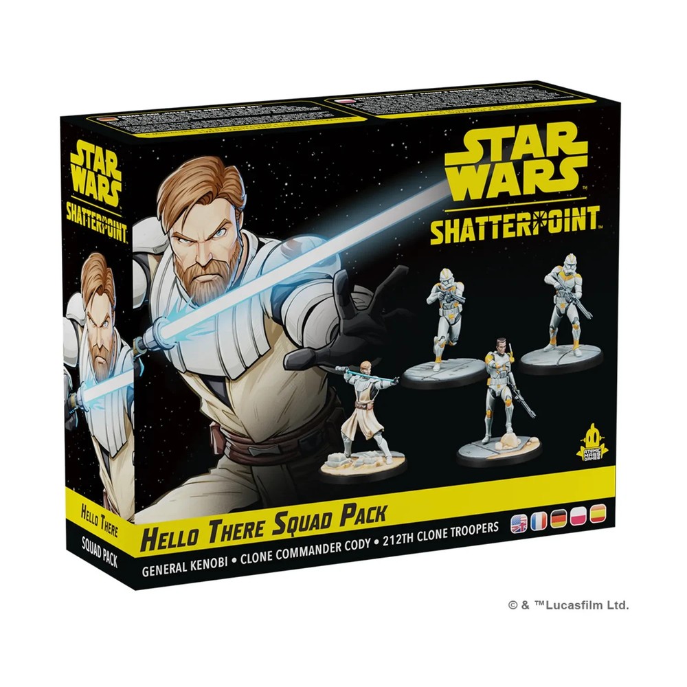 Star Wars: Shatterpoint - Hello There Squad Pack NEW, SEALED Asmodee