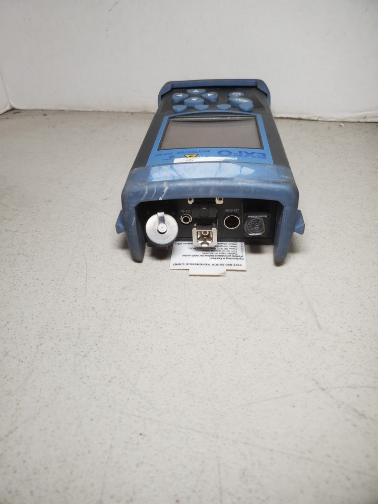 Exfo Maxtester FOT-920 Untested, powers on just fine. #69