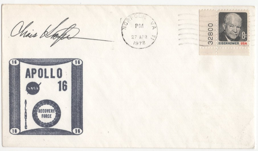 Christopher Kraft Signed Cover / Autographed NASA Engineer