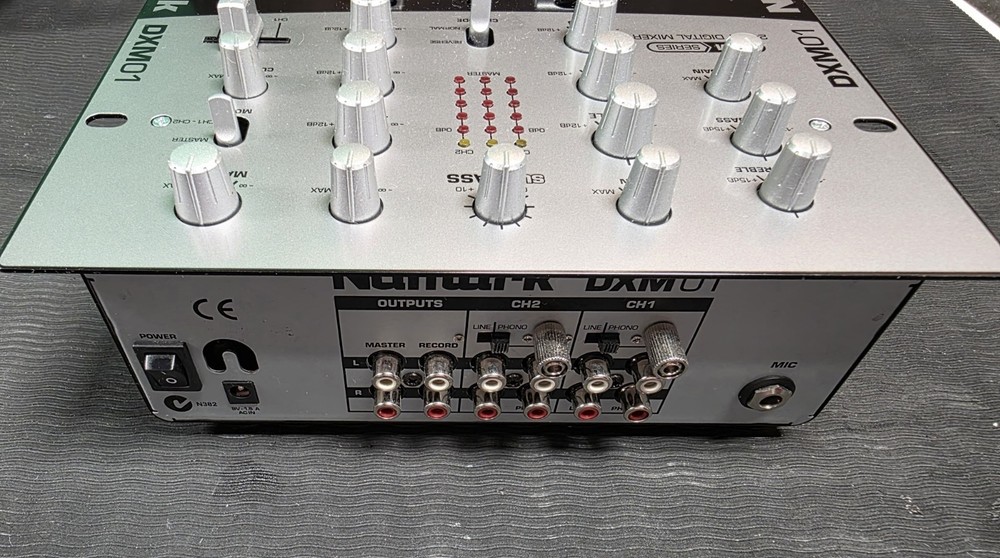 Numark DXM01 Mixer - 2 Channel - Untested - Used