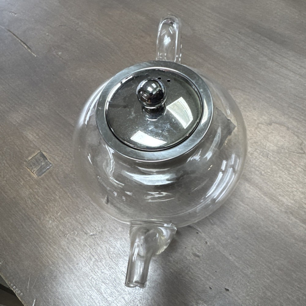 Glass and Stainless Loose Leaf Tea Infuser