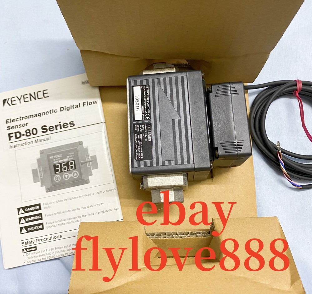 KEYENCE FD-81 Liquid flow meter brand new DHL