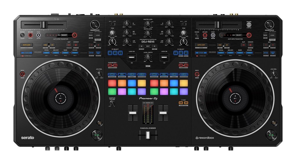 Pioneer DJ DDJ-REV5 2-Channel Scratch-Style DJ Controller