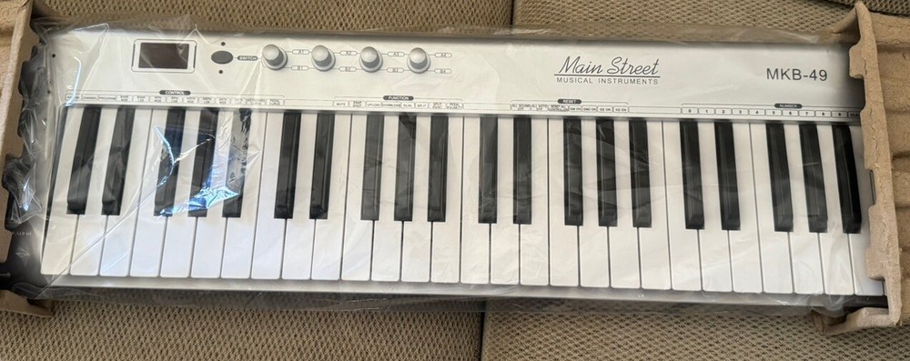 Main Street 49 Key MIDI USB Controller MKB-M49
