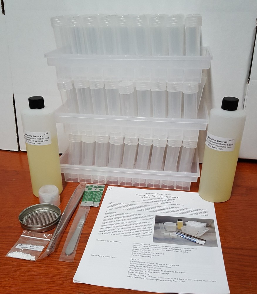 Replacement 120ml Sterile Liquid Microclone Tissueponics Shortcut Tissue Culture