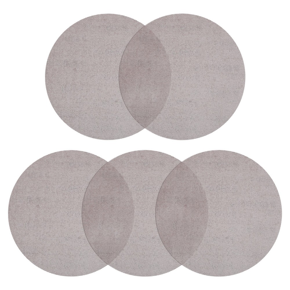 5 Pcs 8-7/8 Inch Grid Sanding Discs, 400 Grit Wall Sanding Discs