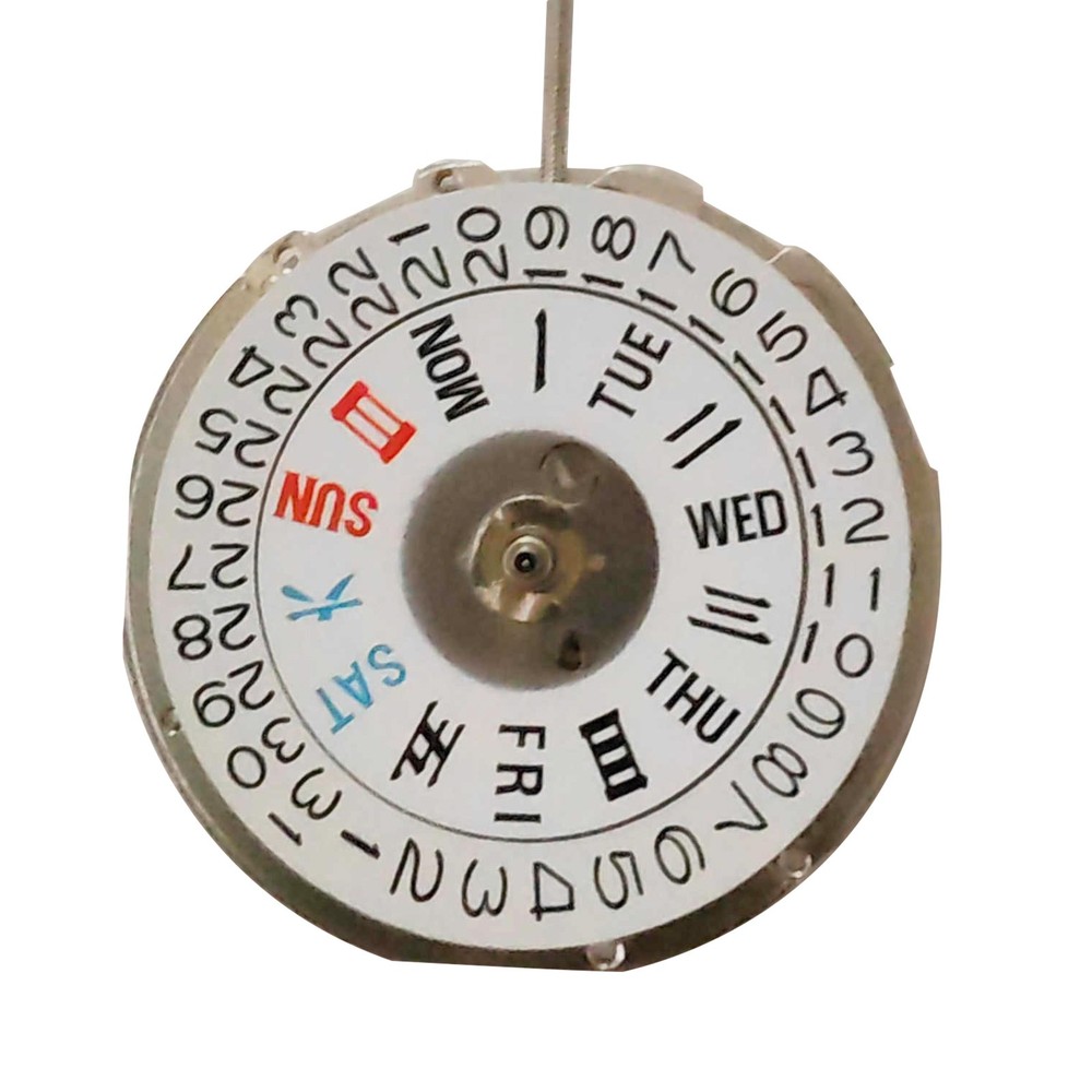 Replacement Automatic Mechanical Watch Movement Day Date Crown at 3 For NH36