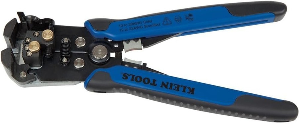 Versatile Electrical Tool Kit: Automatic Wire Stripper & Ratcheting Crimper Duo