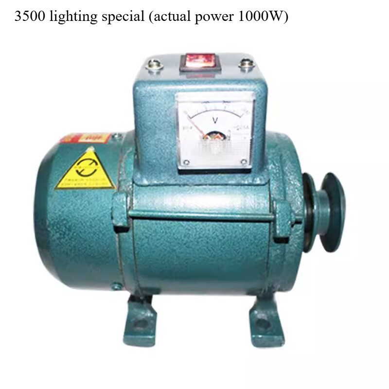 220V Small Generator Home Lighting Permanent Magnet Brushless Belt Diesel Engine