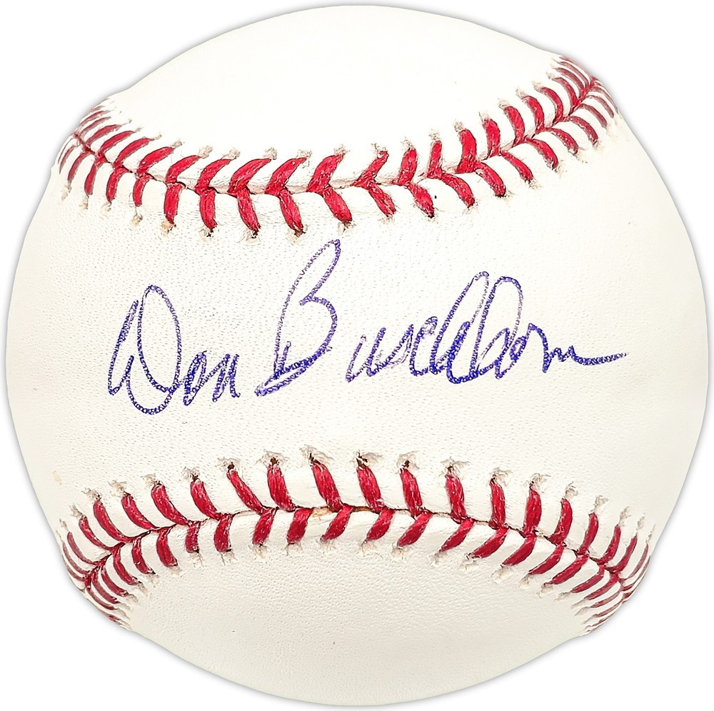 Don Buschhorn Autographed Signed Official MLB Baseball KC A's