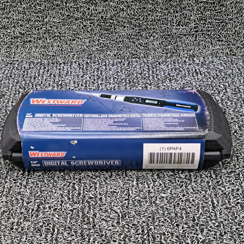 Westward 6PAF4 Torque Driver, 1/4"