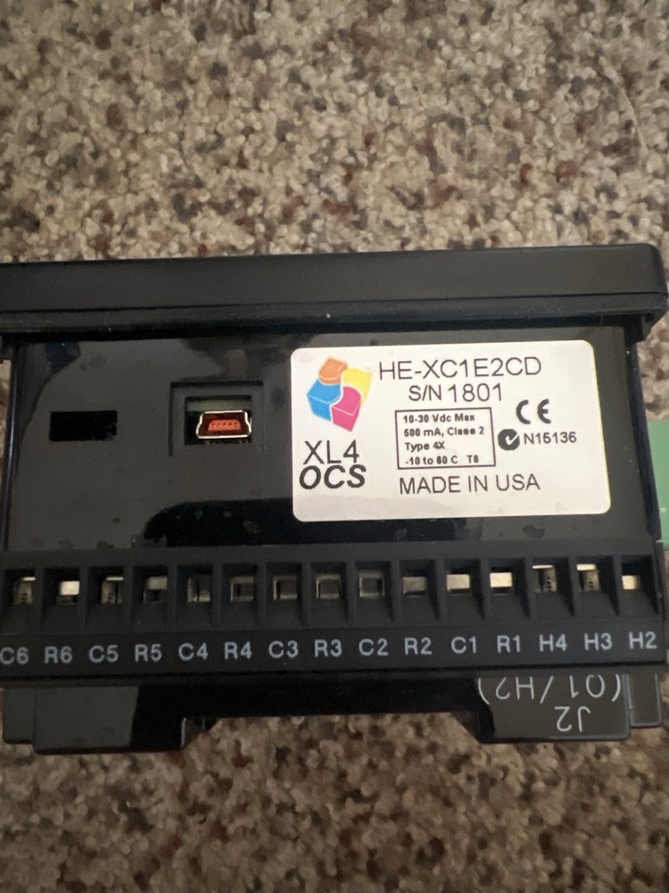 Horner XL4 OCS Operator Interface Panel HE-XC1E2CD Display LAN USB Data Entry