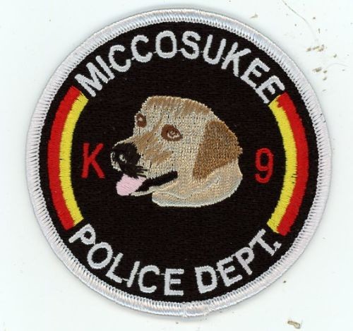 FLORIDA FL MICCOSUKEE POLICE K-9 NICE SHOULDER PATCH SHERIFF