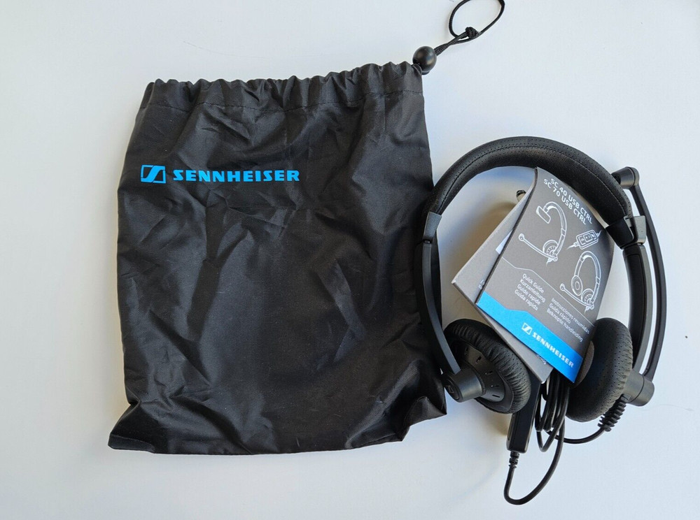Sennheiser SC 70 USB CTRL Black 506504 Headset
